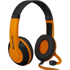 Игровая гарнитура DEFENDER (64099) WARHEAD G-120 черный /оранжевый