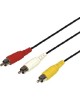 Кабель RCA REXANT (17-0205) ШНУР 3 RCA - 3 RCA - 5 м