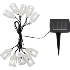 САДОВАЯ МЕБЕЛЬ И ДЕКОР LAMPER (602-251) Каскад Lamper Керосиновая Лампа LED 5 м с выносной солнечной панелью 2 м и аккумулятором, IP65, 2 режима работы: мигание и постоянное холодное белое свечение