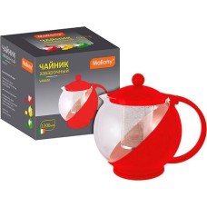 Чайник заварочный MALLONY Чайник заварочный VARIATO, объем: 1,2 л, пластик корпус, фильтр из нерж стали, цвета в ассорт. (910103)