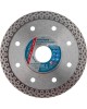 GROSS Диск алмазный, 115 х 22.2 мм, тонкий, сплошной (Jaguar) мокрая резка 73052