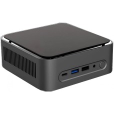 IRU Неттоп 110ALCN N100 (0.8) 8Gb SSD256Gb UHDG Windows 11 Pro GbitEth WiFi BT 30W черный (2012495)