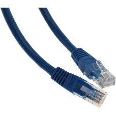 PREMIER Патч-корд PP6U-0.5M/B 10000Гбит/с UTP 4 пары cat.6 CCA molded 0.5м синий RJ-45 (m)-RJ-45 (m)