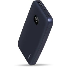 TTEC Внешний аккумулятор ChargeUp LCD 10.000mAh. Цвет: темно-синий