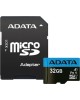 Карта памяти A-DATA 32GB MicroSDHC Premier Class 10 + адаптер (AUSDH32GUICL10A1-RA1)