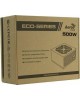 Блок питания AEROCOOL ECO-500, 500Вт, 120мм, серый, retail