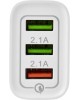 Сетевое зарядное устройство REXANT (16-0277) для/ REXANT 3 x USB белое