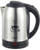 Чайник DELTA DL-1333 нерж.,черный COFFEE TIME 2л