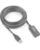 CABLEXPERT Кабель удлинитель USB 2.0 активный, AM/AF, 5м (UAE-01-5M)