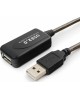 CABLEXPERT Кабель удлинитель USB 2.0 активный, AM/AF, 5м (UAE-01-5M)