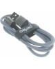 Кабель PERFEO (U4806) USB A вилка - Micro USB вилка, 2.4A, серый, 1 м, Micro Premium