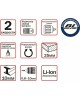 ELITECH Дрель-шуруповерт ДА 12БЛ2 (Е2201.001.02) аккум. патрон:быстрозажимной (кейс в комплекте) (191606) ELITECH Дрель-шуруповерт ДА 12БЛ2 (Е2201.001.02) аккум. патрон:быстрозажимной (кейс в комплекте) (191606)