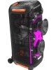 JBL Музыкальный центр PartyBox 710, 800Вт, с караоке, Bluetooth, USB, черный, оранжевый