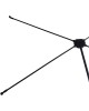 CACTUS Экран X-type CS-PSTX-112x199, 199х112 см, 16:9, напольный черный