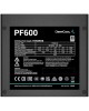 DEEPCOOL Блок питания ATX 600W PF600 V2 80 PLUS WHITE (20+4pin) APFC 120mm fan 6xSATA RTL