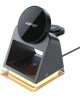 Зарядное устройство ACEFAST Беспроводное зарядное устройство E17 desktop 3-in-1 wireless charging holder для телефона гарнитуры часов. Цвет: черный