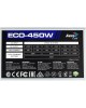 FORMULA Блок питания 450W (AEROCOOL) ECO-450W (ATX v2.3, 20+4P, 4P, 1xPCIe 6P, 2xSATA, 2xPATA, 1xFDD, 12cm fan) (ECO-450W)