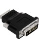 Переходник BURO HDMI (f) - DVI-D (m), GOLD , черный (hdmi-19fdvid-m_adpt)