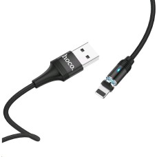Кабель 8 Pin HOCO (6931474716705) U76 USB (m) - 8 Pin (m) 1.2m - черный