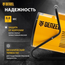 Пушка тепловая DENZEL SFH-9000 Тепловая пушка 400 В, 720 м3/ч, 3 реж. вентилятор, 6000/9000 Вт 96439