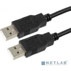 GEMBIRD Cablexpert Кабель USB 2.0 Pro , AM/AM, 1.8м, экран, черный, пакет (CCP-USB2-AMAM-6)