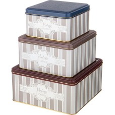 Набор емкостей AGNESS 949-070 ELEGANCE (3 предмета)