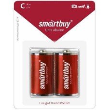 BURO Батарея Alkaline LR14 C 7500mAh (2шт) блистер