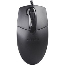 A4TECH Мышь проводная OP-730D, оптическая, USB, 1200dpi, черный