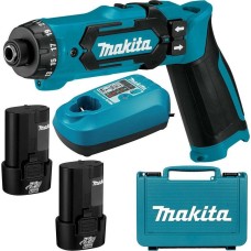 MAKITA Отвертка аккум. DF012DSE аккум. патрон:шестигранник 6.35 мм (1/4) (кейс в комплекте)