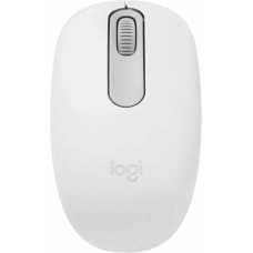 LOGITECH Мышь беспроводная M196, Bluetooth, оптическая, 1000dpi, белый [910-007316]