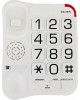 Телефон проводной TEXET TX-201 белый