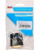 Переходник BURO HDMI (f) - DVI-D (m), GOLD , черный (hdmi-19fdvid-m_adpt)