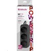 Удлинитель DEFENDER (99321) M318 1.8 м, 3 розетки