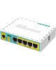 MIKROTIK Роутер hEX PoE lite (RB750UPR2) 10/100BASE-TX белый
