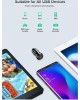 UGREEN Автомобильное зарядное устройство ED018 (50875) Dual USB Car Charger с двумя разъемами USB-A. Цвет: черный