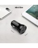 UGREEN Автомобильное зарядное устройство ED018 (50875) Dual USB Car Charger с двумя разъемами USB-A. Цвет: черный