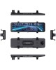 TRENDVISION Видеорегистратор CarPlay Mirror, черный