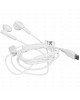 TTEC Наушники-вкладыши Rio 2 USB-C Stereo In-Ear Headset с микрофоном. Цвет: белый