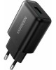 UGREEN Зарядное устройство CD122 (70273) USB-A QC 3.0 18W Fast Charger EU. Цвет: черный
