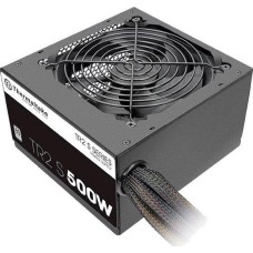 THERMALTAKE Блок питания ATX 500W TR2 S 80 PLUS WHITE (20+4pin) APFC 120mm fan 5xSATA RTL
