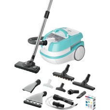 BOSCH Моющий пылесос BWD420HYG, 2000Вт, бирюзовый/белый
