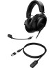 HYPERX Гарнитура игровая Cloud III, для компьютера и игровых консолей, мониторные, проводные, черный [727a8aa]