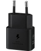 SAMSUNG Сетевое зарядное устройство EP-T2510 25W + кабель - черный