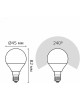 GAUSS Упаковка ламп LED E14, шар, 12Вт, 10 шт. [53122]