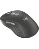 LOGITECH Мышь беспроводная M750 L Large, Bluetooth/Радио, оптическая, USB, 4000dpi, графитовый [910-006266]