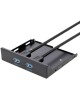 Gembird FP3.5-USB3-2A