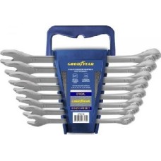 Набор инструментов GOODYEAR GY002208 комб. ключи 8, 9, 10, 12, 13, 14, 17, 19 мм в пластиковом холде