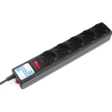 POWERCUBE SPG5-С5 5м (5 розеток) черный (коробка)