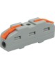 Клемма REXANT (07-5240-05) Клемма СМК 222-421 проходная 1 полюс (0,08-4 мм ), серая (5 шт./уп.)