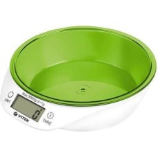 Весы кухонные электронные VITEK VT-2400 белый/зеленый